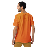 Halloween-themed Zombie Crew Neck T-Shirt side view